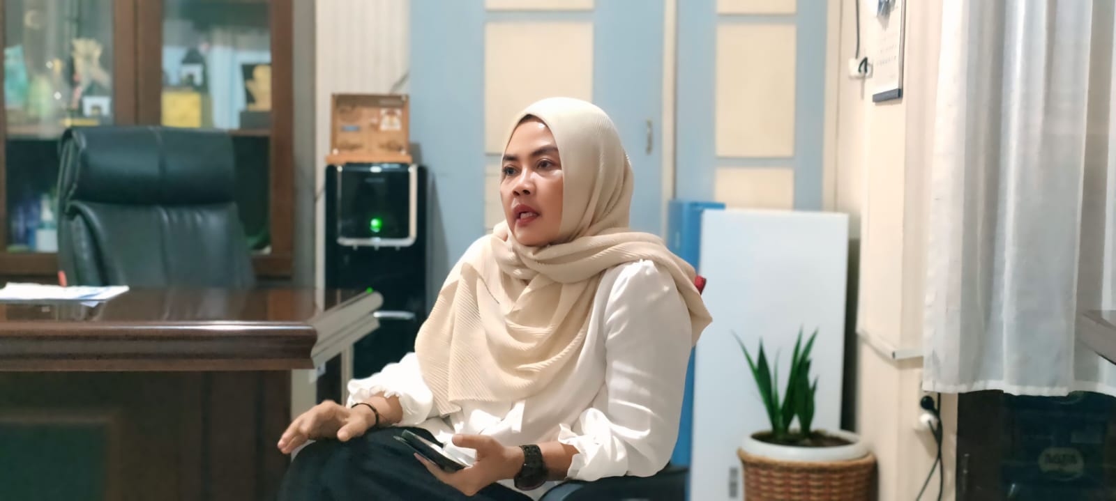 Kepala Dinas Ketahanan Pangan Pertanian dan Perikanan Kota Sawahlunto Heni Purwaningsih, SP.,M.P